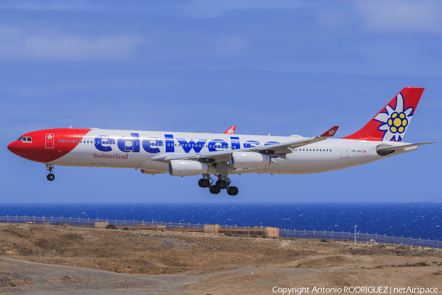 Swiss International Airlines Airbus A340-313X (HB-JMC) | Photo 582762