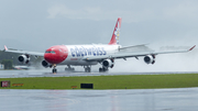 Swiss International Airlines Airbus A340-313X (HB-JMC) at  San Jose - Juan Santamaria International, Costa Rica