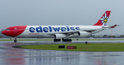 Swiss International Airlines Airbus A340-313X (HB-JMC) at  San Jose - Juan Santamaria International, Costa Rica