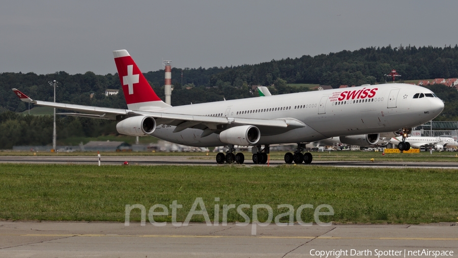 Swiss International Airlines Airbus A340-313X (HB-JMC) | Photo 231707