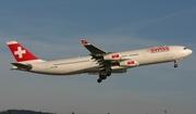 Swiss International Airlines Airbus A340-313X (HB-JMC) at  Zurich - Kloten, Switzerland