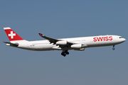 Swiss International Airlines Airbus A340-313X (HB-JMC) at  Zurich - Kloten, Switzerland