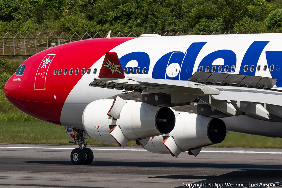 Edelweiss Air Airbus A340-313X (HB-JMD) | Photo 370903