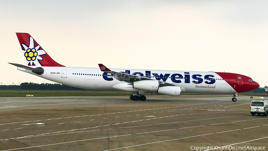 Edelweiss Air Airbus A340-313X (HB-JMD) | Photo 286391