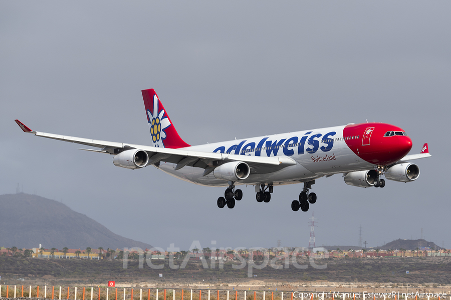 Edelweiss Air Airbus A340-313X (HB-JMD) | Photo 517154