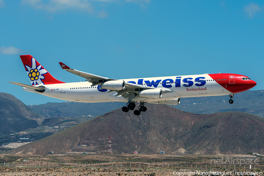 Edelweiss Air Airbus A340-313X (HB-JMD) | Photo 517240