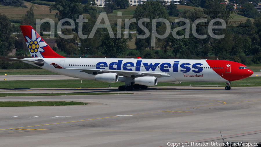 Edelweiss Air Airbus A340-313X (HB-JMD) | Photo 344986