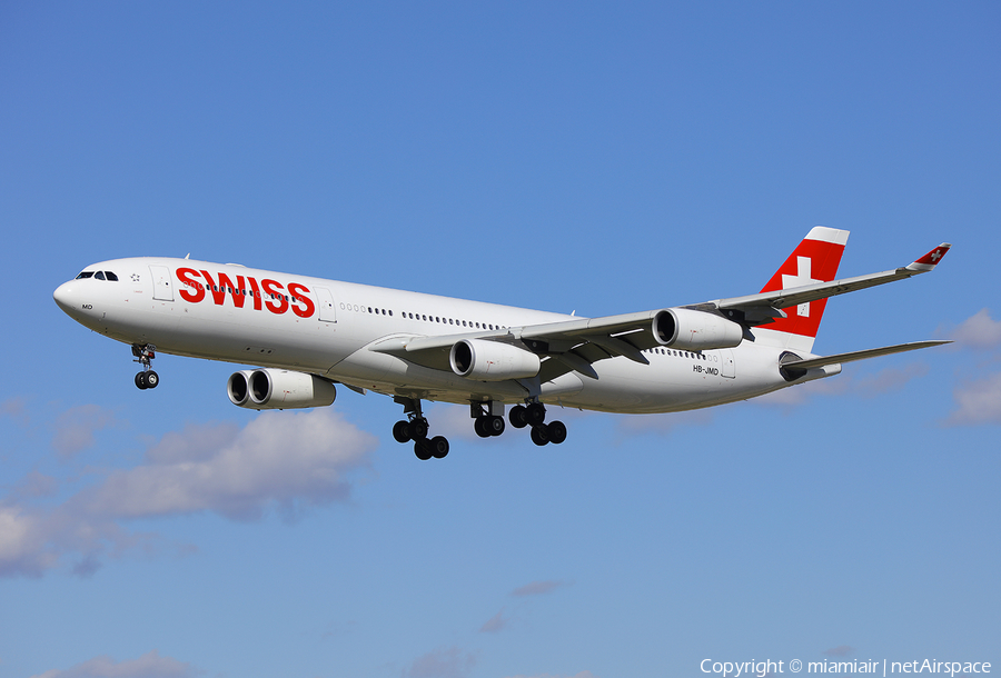 Swiss International Airlines Airbus A340-313X (HB-JMD) | Photo 150198