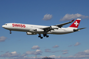 Swiss International Airlines Airbus A340-313X (HB-JMD) at  Barcelona - El Prat, Spain