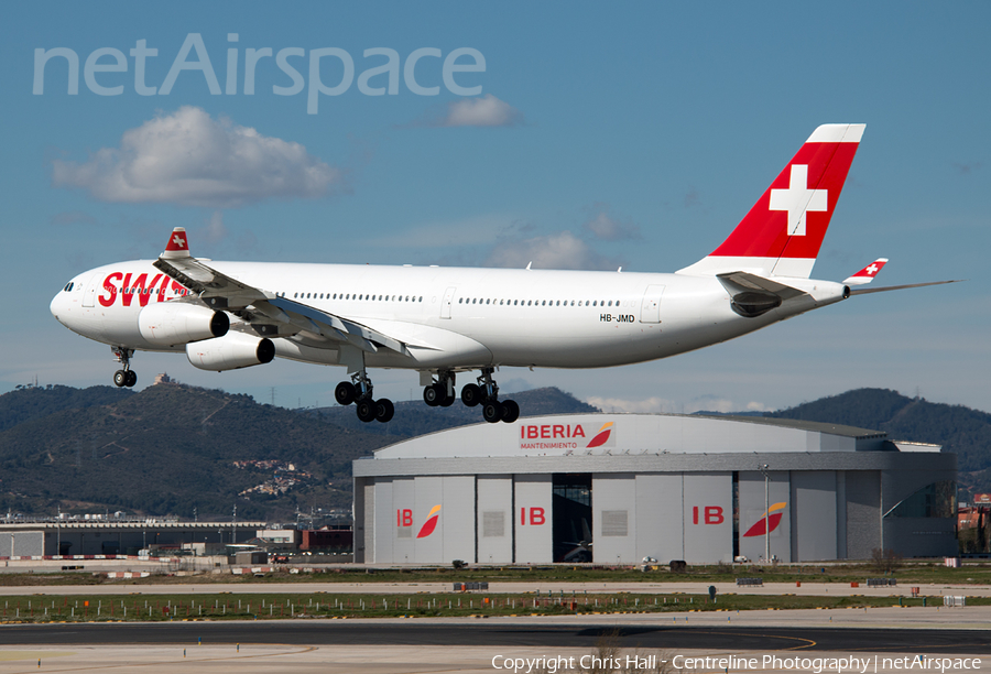 Swiss International Airlines Airbus A340-313X (HB-JMD) | Photo 152083