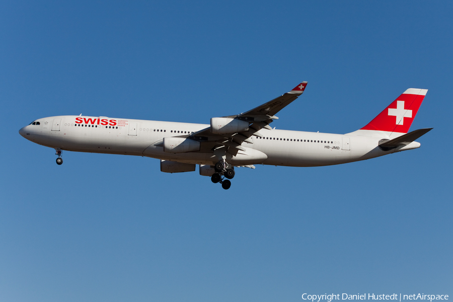 Swiss International Airlines Airbus A340-313X (HB-JMD) | Photo 425884