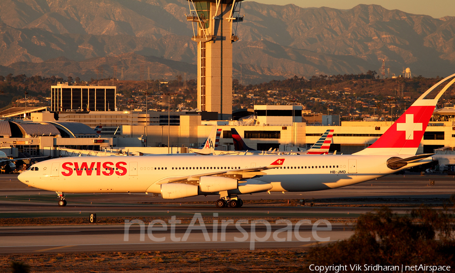 Swiss International Airlines Airbus A340-313X (HB-JMD) | Photo 92185