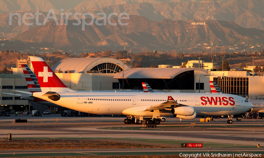 Swiss International Airlines Airbus A340-313X (HB-JMD) | Photo 92307