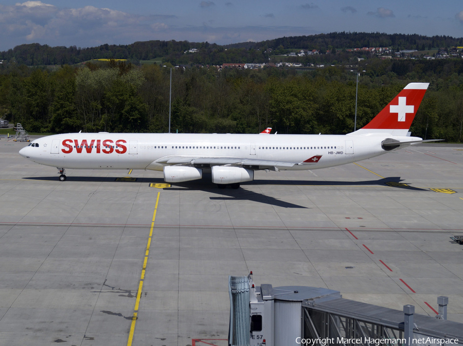 Swiss International Airlines Airbus A340-313X (HB-JMD) | Photo 162734