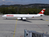 Swiss International Airlines Airbus A340-313X (HB-JMD) at  Zurich - Kloten, Switzerland