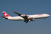 Swiss International Airlines Airbus A340-313X (HB-JMD) at  Zurich - Kloten, Switzerland