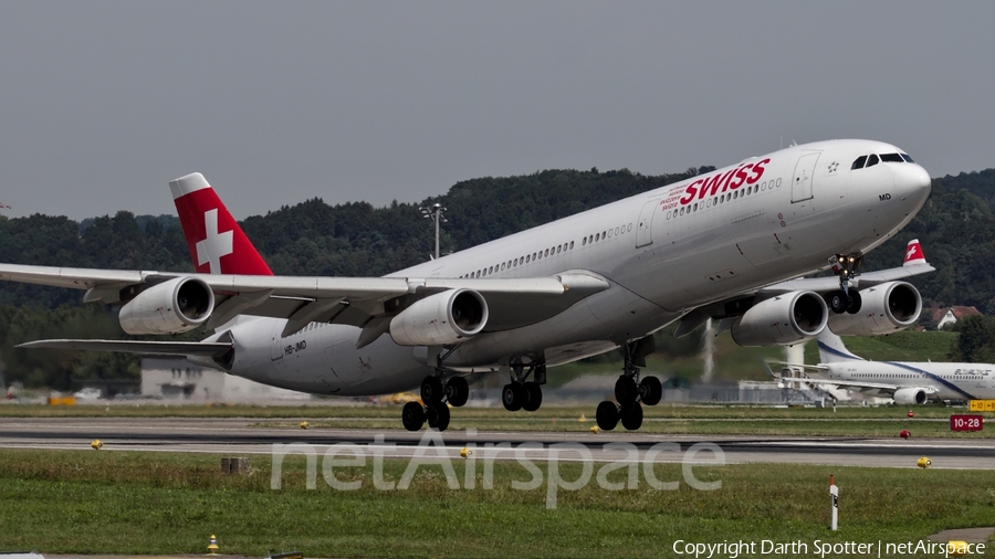 Swiss International Airlines Airbus A340-313X (HB-JMD) | Photo 231708