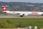 Swiss International Airlines Airbus A340-313X (HB-JMD) at  Zurich - Kloten, Switzerland
