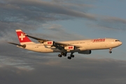 Swiss International Airlines Airbus A340-313X (HB-JMD) at  Zurich - Kloten, Switzerland