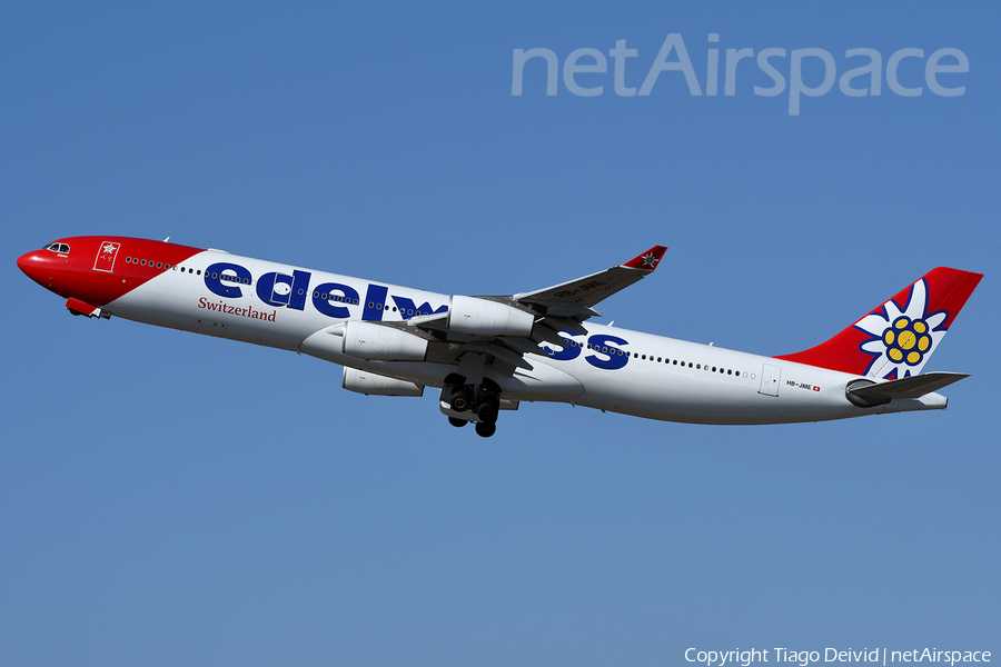 Edelweiss Air Airbus A340-313E (HB-JME) | Photo 329466