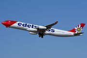 Edelweiss Air Airbus A340-313E (HB-JME) at  Sao Paulo - Guarulhos - Andre Franco Montoro (Cumbica), Brazil