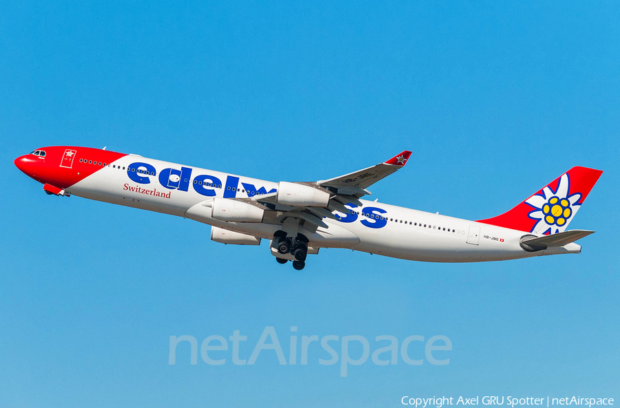 Edelweiss Air Airbus A340-313E (HB-JME) | Photo 329601
