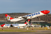 Edelweiss Air Airbus A340-313E (HB-JME) at  Zurich - Kloten, Switzerland