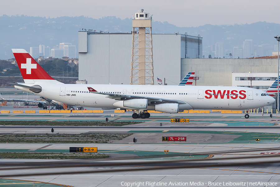 Swiss International Airlines Airbus A340-313E (HB-JME) | Photo 101701