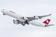 Swiss International Airlines Airbus A340-313E (HB-JME) at  Zurich - Kloten, Switzerland
