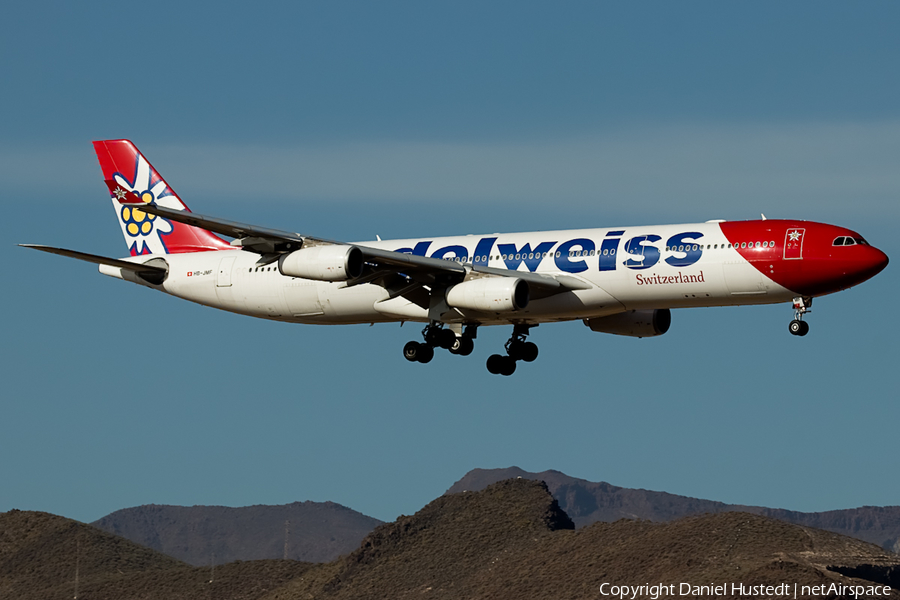 Edelweiss Air Airbus A340-313E (HB-JMF) | Photo 412878