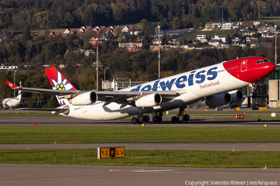 Edelweiss Air Airbus A340-313E (HB-JMF) | Photo 545437