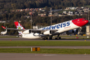 Edelweiss Air Airbus A340-313E (HB-JMF) at  Zurich - Kloten, Switzerland