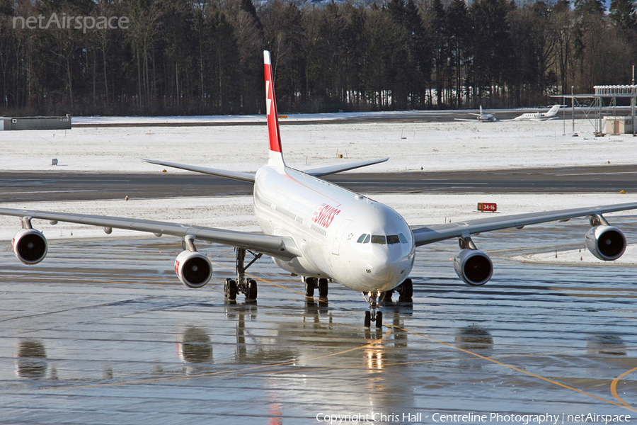 Swiss International Airlines Airbus A340-313E (HB-JMF) | Photo 4934