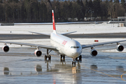 Swiss International Airlines Airbus A340-313E (HB-JMF) at  Zurich - Kloten, Switzerland