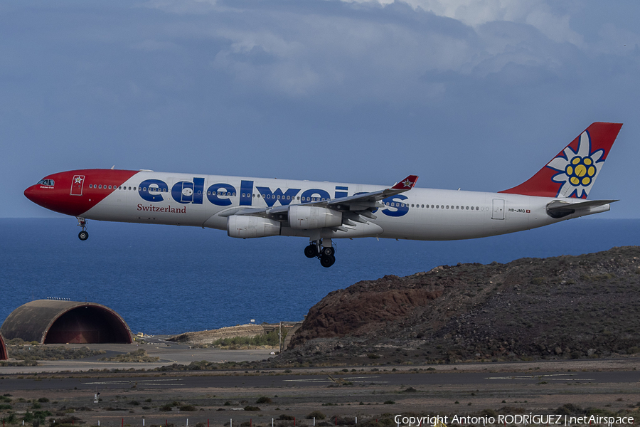 Edelweiss Air Airbus A340-313E (HB-JMG) | Photo 678487
