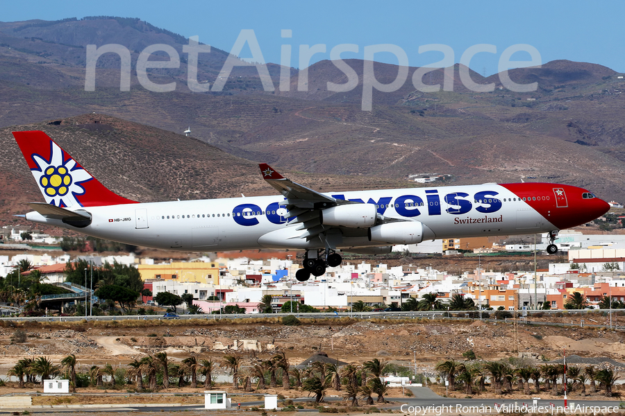 Edelweiss Air Airbus A340-313E (HB-JMG) | Photo 450869