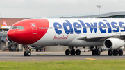 Edelweiss Air Airbus A340-313X (HB-JMG) at  San Jose - Juan Santamaria International, Costa Rica