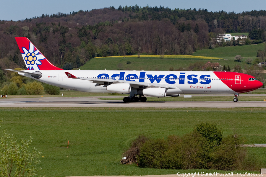 Edelweiss Air Airbus A340-313E (HB-JMG) | Photo 421428