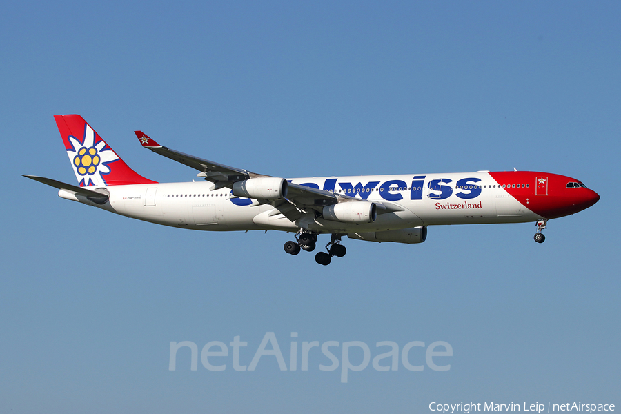 Edelweiss Air Airbus A340-313E (HB-JMG) | Photo 553716