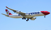 Edelweiss Air Airbus A340-313E (HB-JMG) at  Zurich - Kloten, Switzerland