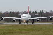 Swiss International Airlines Airbus A340-313E (HB-JMG) at  Schwerin-Parchim, Germany