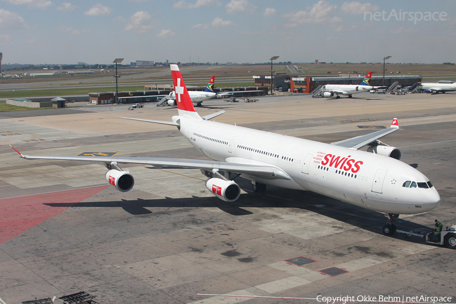 Swiss International Airlines Airbus A340-313E (HB-JMH) | Photo 52373