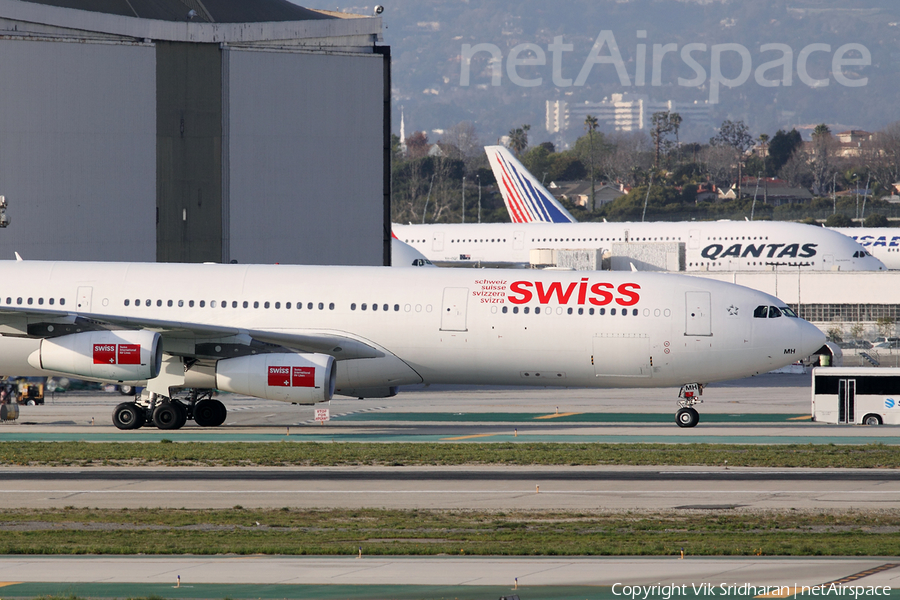 Swiss International Airlines Airbus A340-313E (HB-JMH) | Photo 20379
