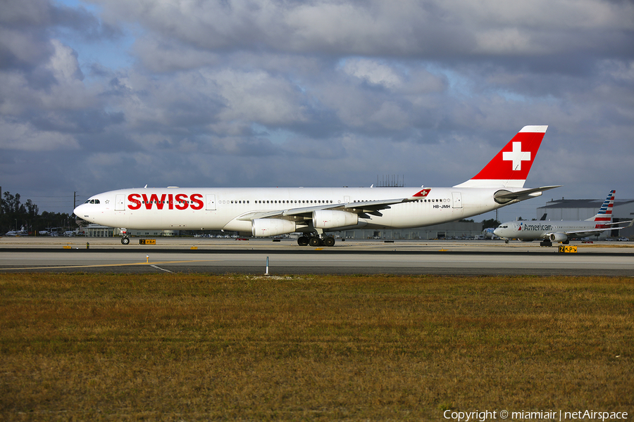Swiss International Airlines Airbus A340-313E (HB-JMH) | Photo 219019