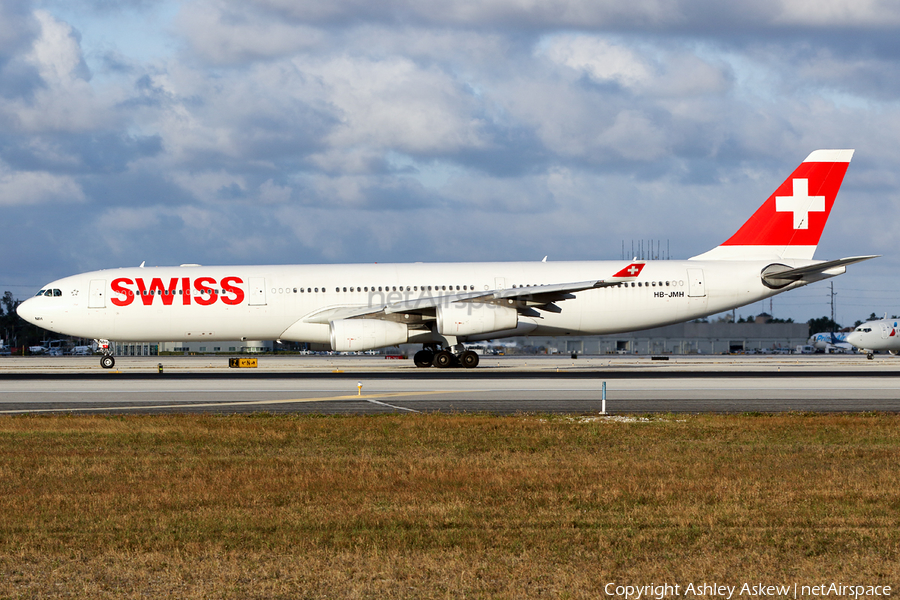 Swiss International Airlines Airbus A340-313E (HB-JMH) | Photo 222039