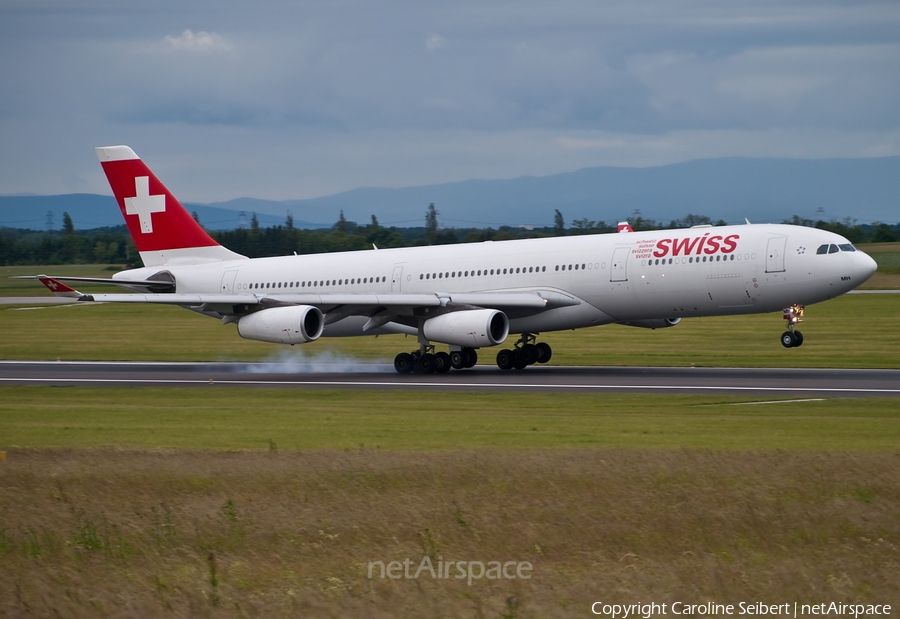 Swiss International Airlines Airbus A340-313E (HB-JMH) | Photo 107182