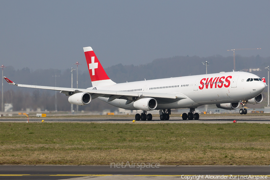 Swiss International Airlines Airbus A340-313E (HB-JMH) | Photo 102484