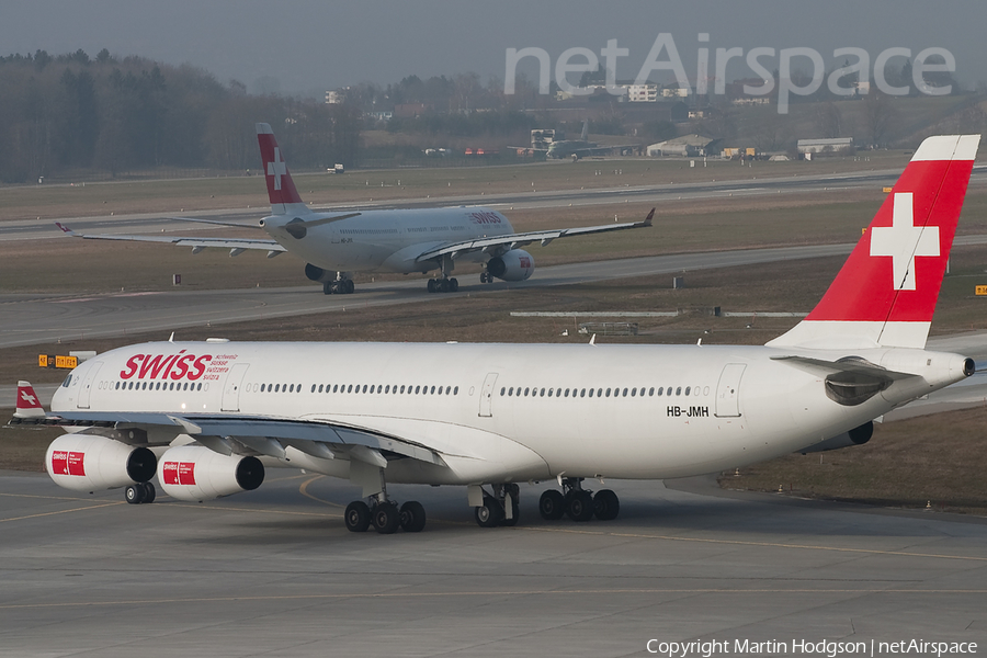 Swiss International Airlines Airbus A340-313E (HB-JMH) | Photo 11929