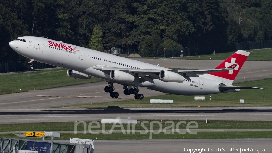 Swiss International Airlines Airbus A340-313E (HB-JMH) | Photo 231712