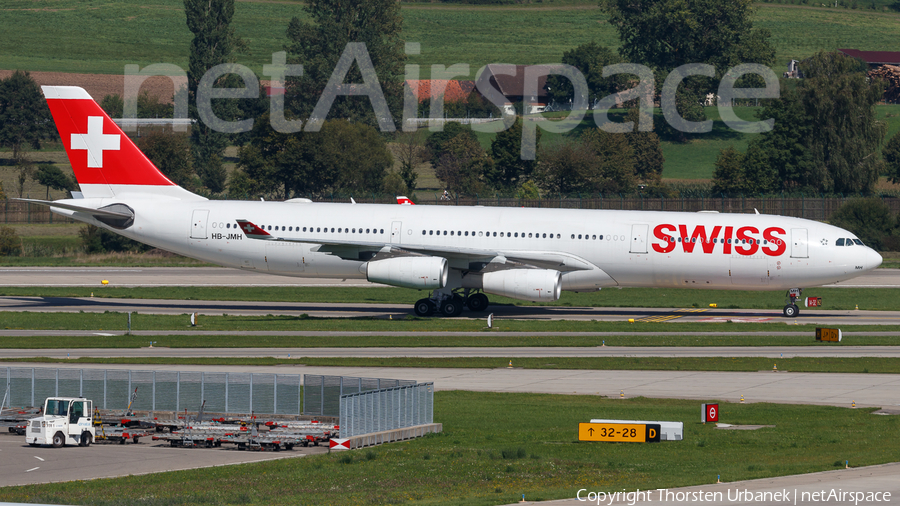 Swiss International Airlines Airbus A340-313E (HB-JMH) | Photo 344988